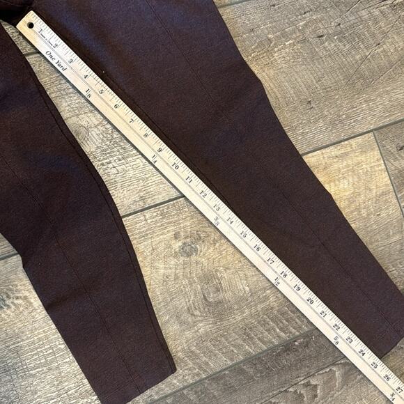 Lysse Women's Center Seam Ponte Legging Cosmic Plum Size S - Picture 4 of 10